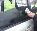 Водитель из города Краснотуринск получил штраф за неполное снятие пленки на стеклах своего автомобиля.