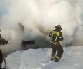 В Кушве вновь сгорела баня