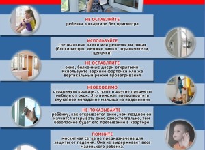 Сотрудники полиции напоминают взрослым о необходимости предпринимать меры для обеспечения безопасности детей