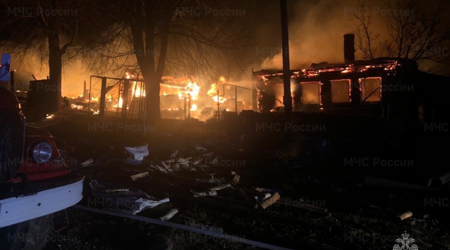 Пожар в Кушве. 