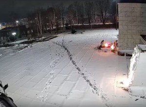 В Верхней Туре подростки затушили снегом Вечный огонь
