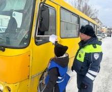 Сотрудники Госавтоинспекции совместно с отрядом ЮИД провели акцию «Письмо водителю».