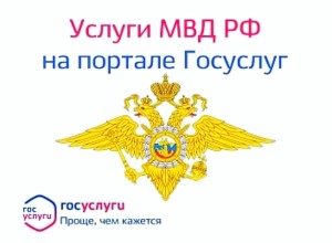 Преимущество получения государственных услуг по линии МВД в электронном виде.