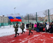 В центре Кушвы открыли новый детский стадион