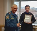 Областная награда настоятелю кушвинского Храма Во имя Святителя Спиридона, епископа Тримифунтского иерею Илье Глебову