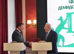 Куйвашев и Россель открыли новую площадку Демидовского фонда