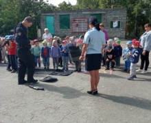 Всероссийская акция «Зарядка со стражем порядка» прошла в Кушве