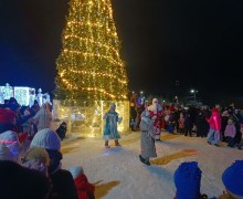 30 декабря прошло торжественное открытие главного ледового городка в Кушве. 