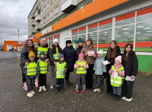 Мерпоприятие совместно с воспитанниками детского сада
