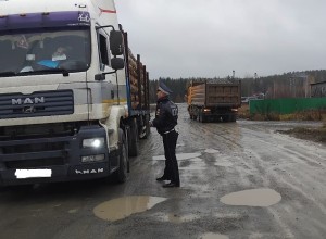 Сотрудники Кушвинской Госавтоинспекции подвели итоги профилактического мероприятия Грузовик
