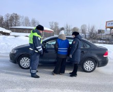 Акция «Письмо водителю» в Верхней Туре