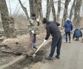 Осуждённые верхнетурьинского исправцентра ГУФСИН приняли участие в большом субботнике