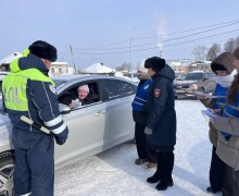 Акция «Письмо водителю» в Верхней Туре