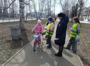  Акции «Юный пешеход» и «Если ты велосипедист»