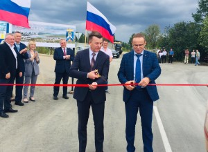 В Баранчинском открыли обновлённую дорогу