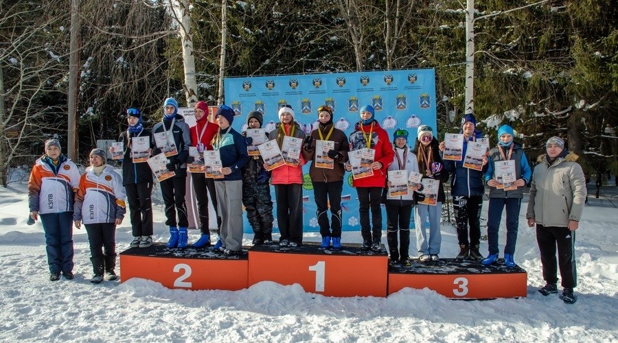 Открытое Первенство по лыжным гонкам в Кушве  