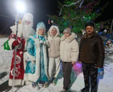 Старт Новому году в Кушвинском муниципальном округе был дан в посёлке Восток. 