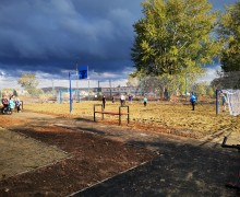 Для детей «Востока» открылась игровая площадка!
