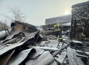 При пожаре в Кушве погиб человек