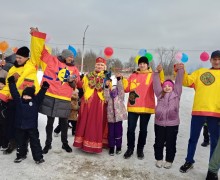 Масленичный разгуляй в поселке Восток: зима ушла, весна пришла!