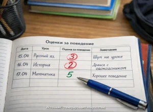 В 10 свердловских школах введут тестовые оценки за поведение