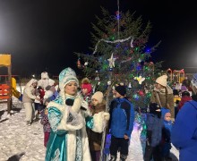 Старт Новому году в Кушвинском муниципальном округе был дан в посёлке Восток. 
