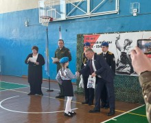 В Кушве прошел муниципальный смотр строя и песни под названием «Будущее России»