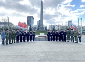 «Добровольцы» из Лобвы на Посту № 1 в Екатеринбурге