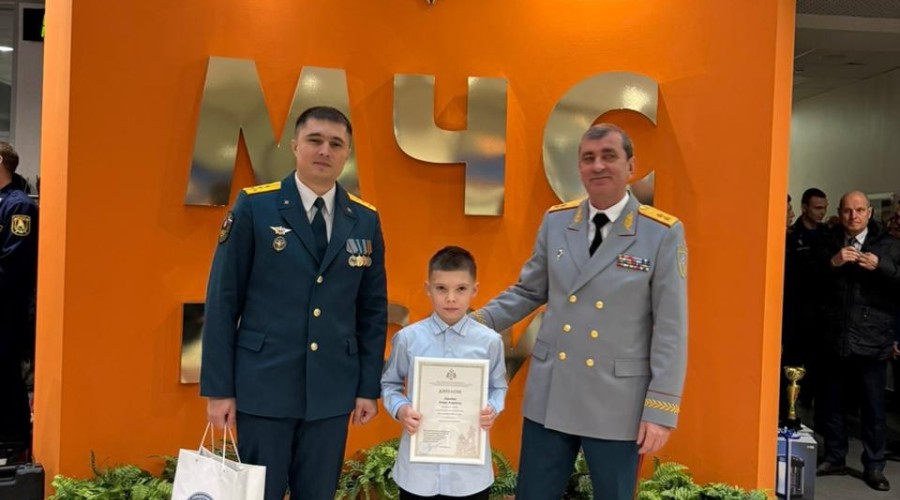 Юный кушвинец призер на Всероссийском конкурсе рисунков, посвящённом 35-ой годовщине МЧС России