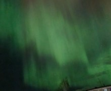 Северное сияние наблюдали жители Свердловской области