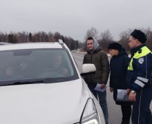 Акция «Водители, двигайтесь на встречу безопасности!»