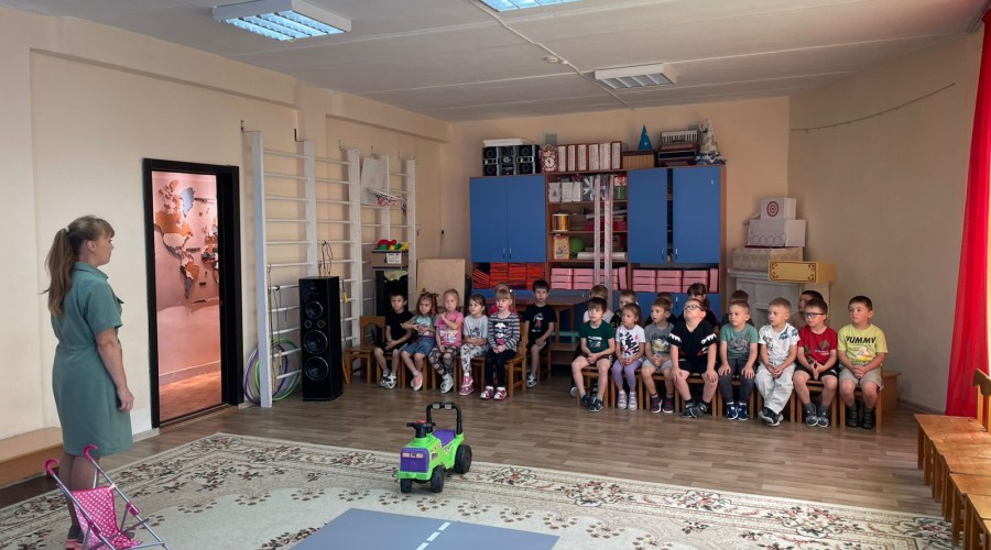 Занятия на учебно- тренировочном перекрестке