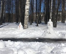 Кушвинский Парк Культуры стал «местом встречи» снеговиков