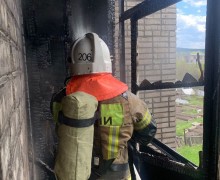 В Вагоном микрорайоне горела многоэтажка